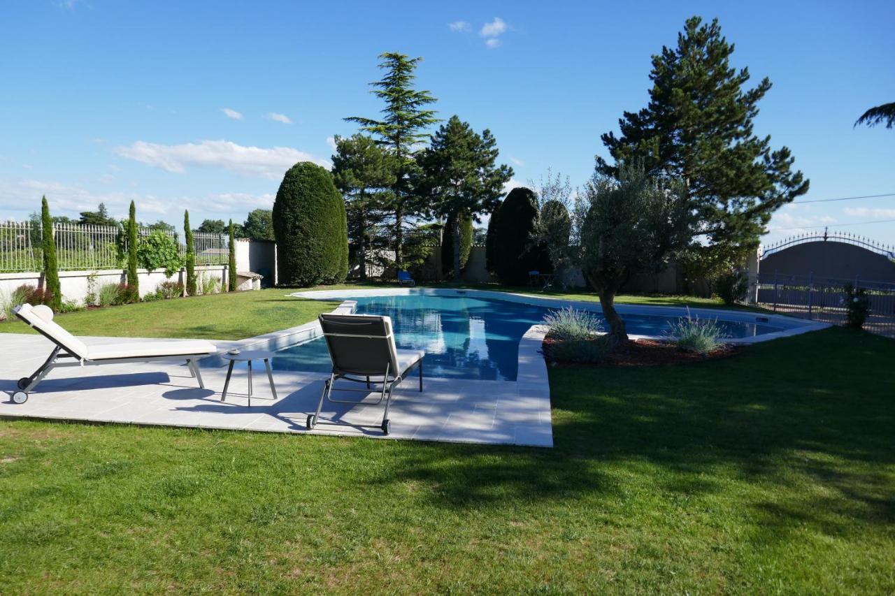 Bed and Breakfast Le Bel Air De Saint Jean Belleville-en-Beaujolais Exterior foto